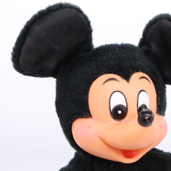 Vtg 80's Disneyland Mickey Mouse Plush Doll by Young Epoch Made in Japan - Picture 4 of 13